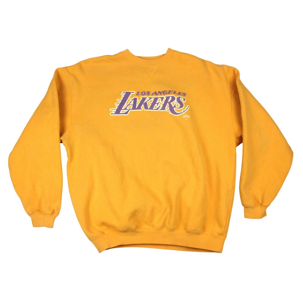 VNTG Los Angeles Lakers Gear For Sports Big Cotton Sweatshirt XL Kobe Shaq Era